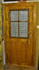 Výplňové prosklené dveře, pól. 19. sto