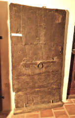 Dvouvrstvé dveře pobité železnými pláty, Světlík, skládka po požáru gotika